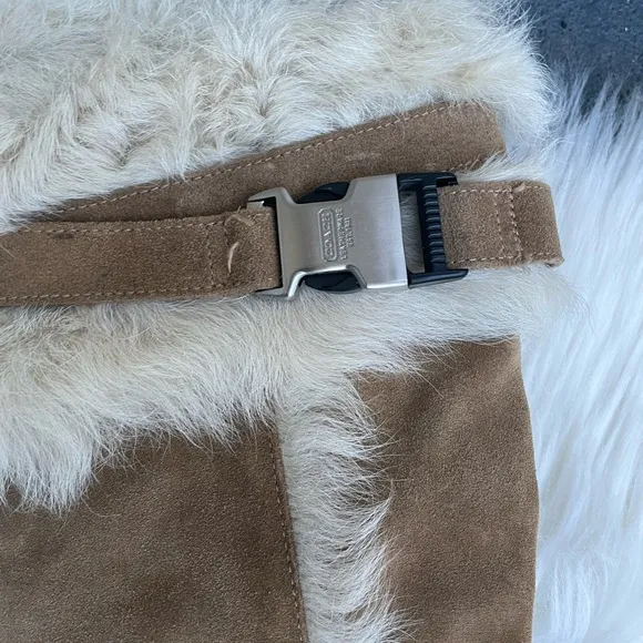 ⚜️ Coach Sharma suede boots
