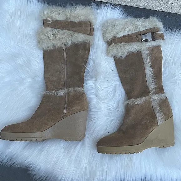 ⚜️ Coach Sharma suede boots
