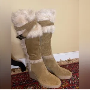 ⚜️ Coach Sharma suede boots