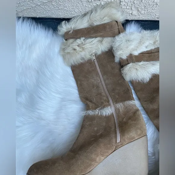 ⚜️ Coach Sharma suede boots
