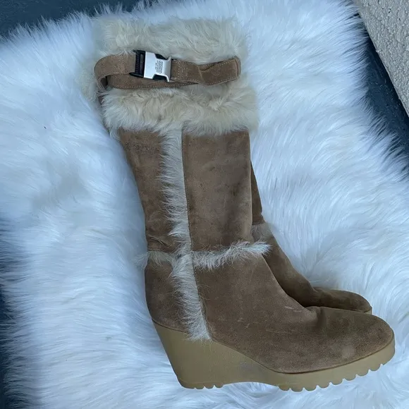⚜️ Coach Sharma suede boots