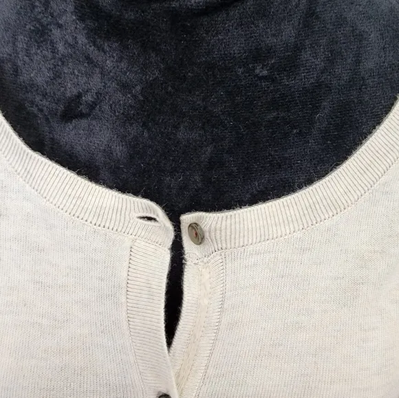[ HALOGEN] womens size XL, Stella long sleeve, button up cardigan in Oatmeal .