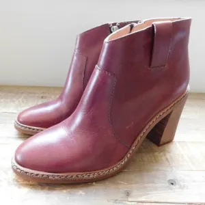 ! Madewell x Rivet &amp; Thread $298 Ankle Boots f5049