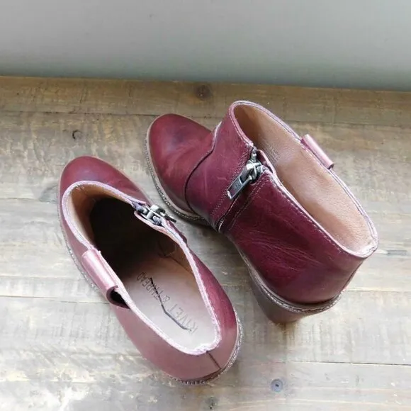 ! Madewell x Rivet &amp; Thread $298 Ankle Boots f5049