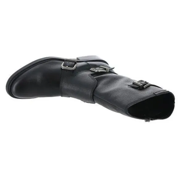 🆕 VINCE CAMUTO Alicenta Moto Bootie Boots 5.5 Black