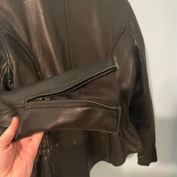 100% Genuine Leather Vintage First Classics Motorcycle Riding Jacket