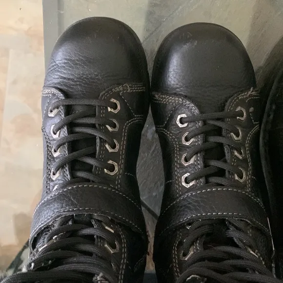 “2” HARLEY DAVIDSON Motorcycle Boot Bundle. Sizes 6.5 &amp; 7