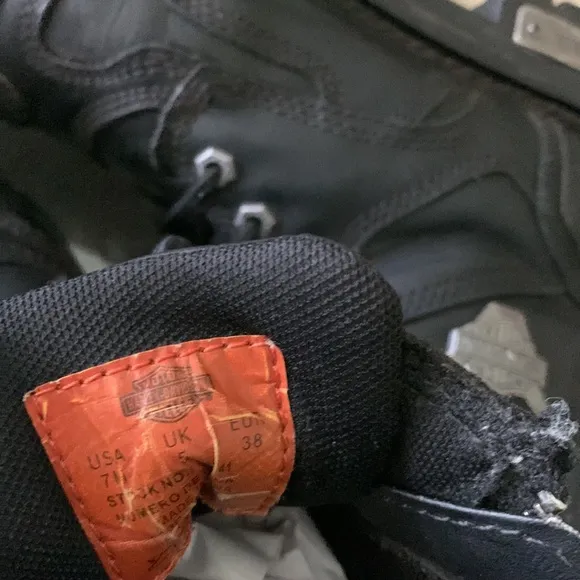 “2” HARLEY DAVIDSON Motorcycle Boot Bundle. Sizes 6.5 &amp; 7