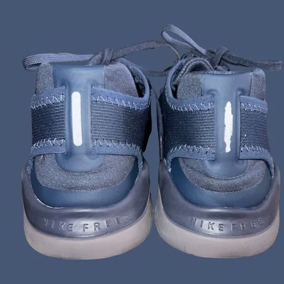 2022 Men’s Nike Free Run Flynit Blue Gray Running Shoes Sneakers Size 8
