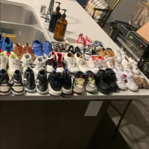 27 pair baby toddler shoes lot new and used branded and unbranded