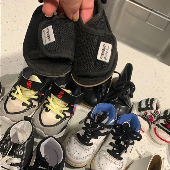 28pr baby toddler shoes lot 2c to 6c new and used branded and unbranded