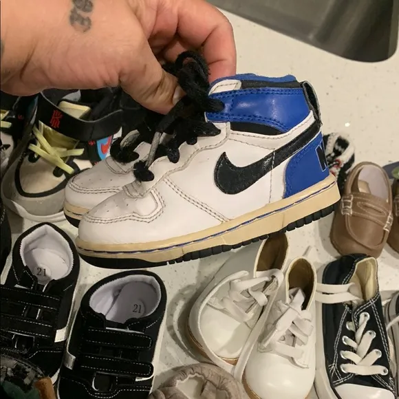 28pr baby toddler shoes lot 2c to 6c new and used branded and unbranded