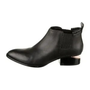 [38/7.5”]Alexander Wang Kori Black Leather Chelsea Ankle Boots