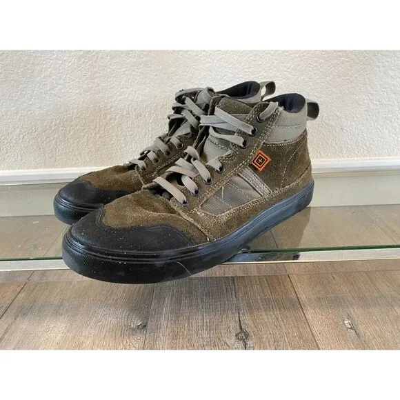 511 Tactical Mens 9.5 Norris sneaker 186 Ranger Green Vibram Puncture Res Shoes
