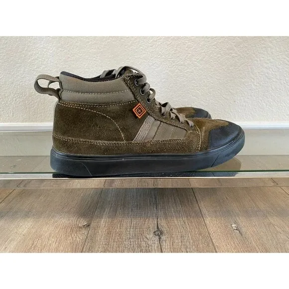 511 Tactical Mens 9.5 Norris sneaker 186 Ranger Green Vibram Puncture Res Shoes