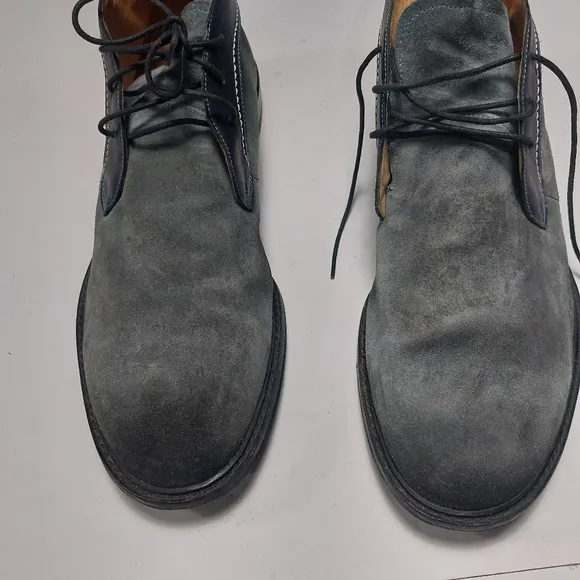 7 For All Man Kind Gray Suede Chukka Boots Size 11