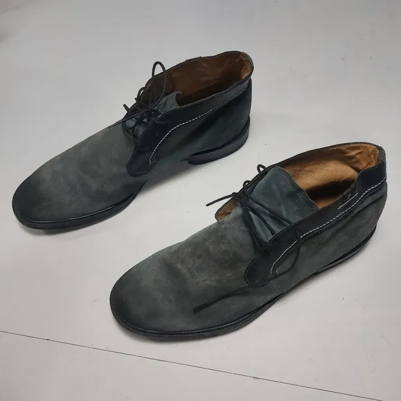 7 For All Man Kind Gray Suede Chukka Boots Size 11