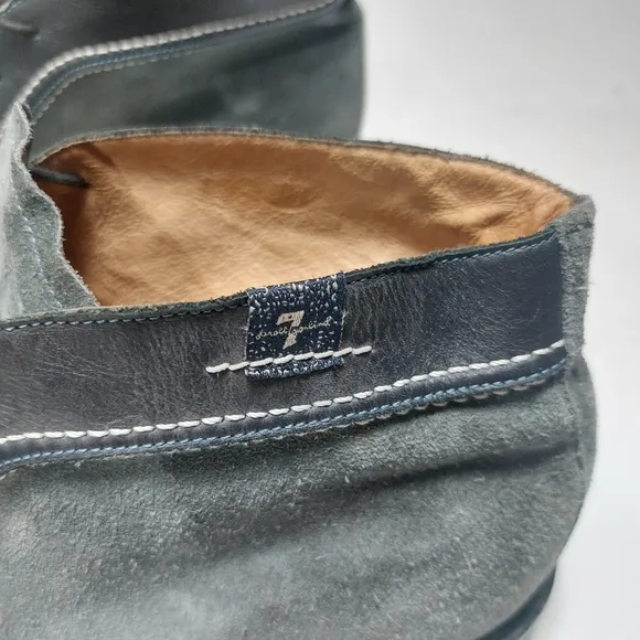 7 For All Man Kind Gray Suede Chukka Boots Size 11