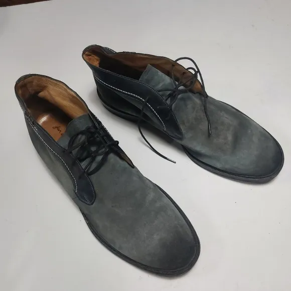 7 For All Man Kind Gray Suede Chukka Boots Size 11