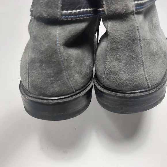 7 For All Man Kind Gray Suede Chukka Boots Size 11