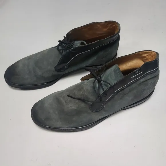 7 For All Man Kind Gray Suede Chukka Boots Size 11