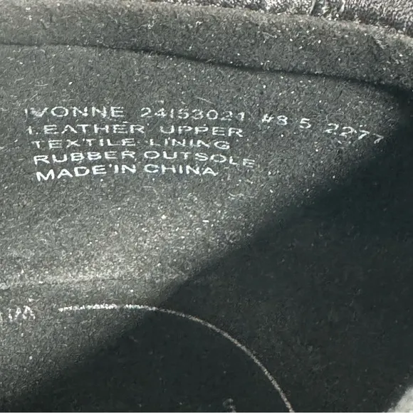 Abeo Pro System Ivonne Black Leather Comfort Shoes Women's Size 8.5