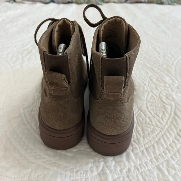 ABEO Vista Lace Metatarsal in Taupe Suede Size 7.5