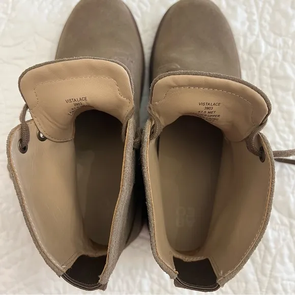 ABEO Vista Lace Metatarsal in Taupe Suede Size 7.5