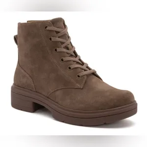 ABEO Vista Lace Metatarsal in Taupe Suede Size 7.5
