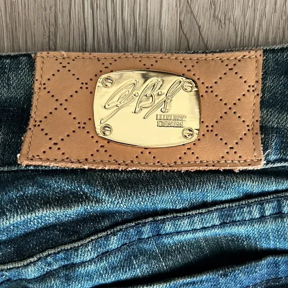 ABS Luxury Denim Allen B Schwartz Skinny Distressed Sz 26​