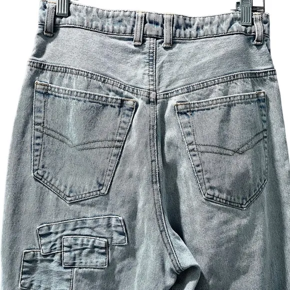 Absolutely Authentic No! Jeans Vintage 80's Distressed Straight Size 28x28 Denim