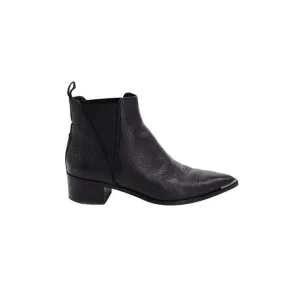 Acne Studios Jensen Ankle Boots in Black Leather