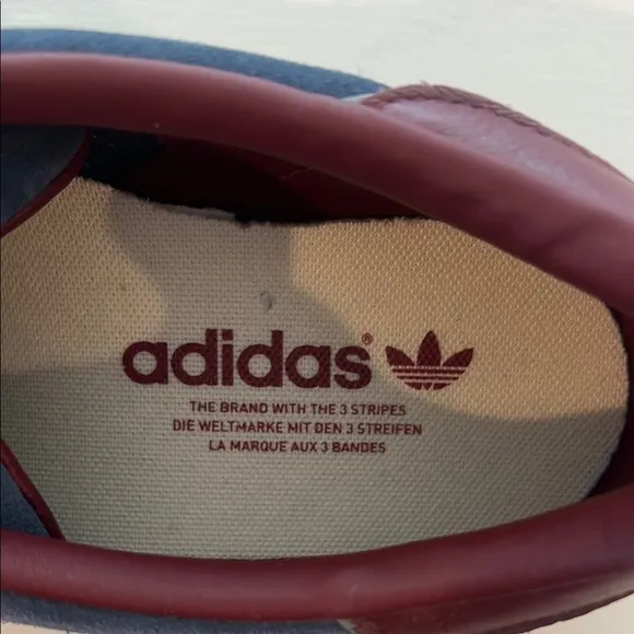Adidas Blue and White Sneakers for a Stylish Look