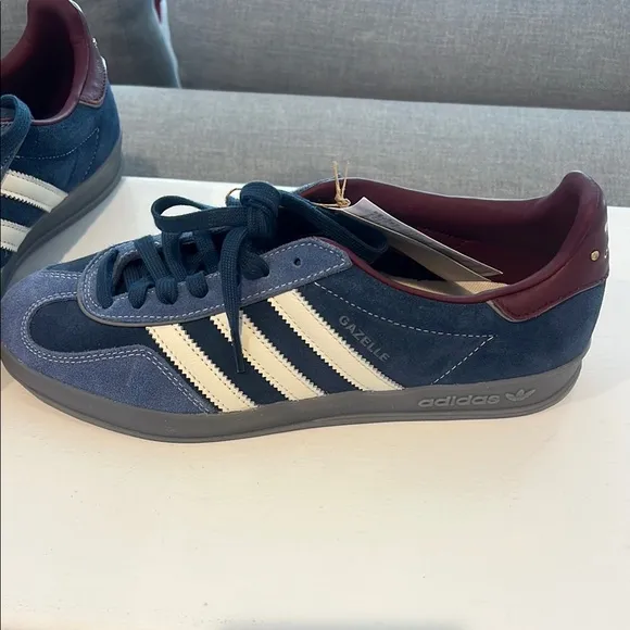 Adidas Blue and White Sneakers for a Stylish Look
