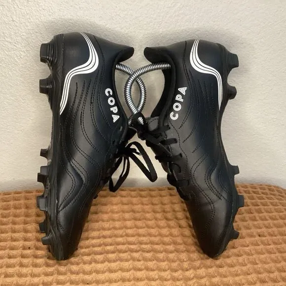 Adidas‎ Copa Sense.4 Soccer Cleats Mens 7 Black White Flexible Shoes GY5000