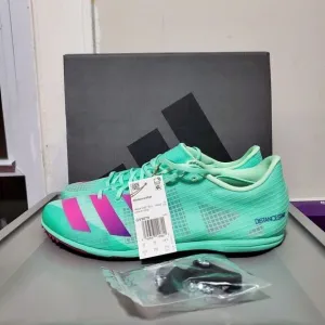 Adidas Distancestar Men's Sz 9 Running Shoes Athletic Running Spikes GV9078