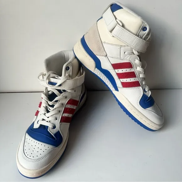 adidas Eric Emanuel Kansas Forum 84 High Shoes Men's Size:9.5