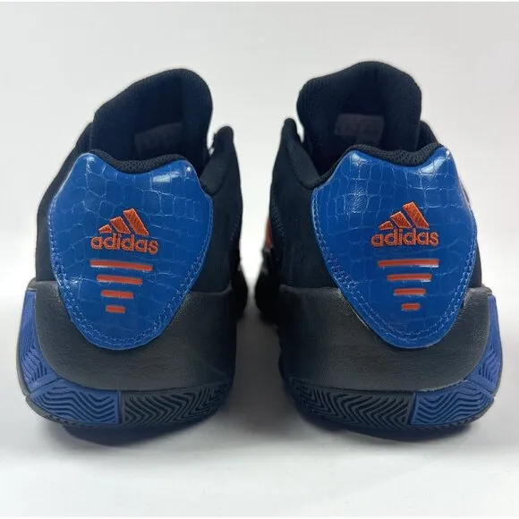 Adidas Gil Zero Restomod NY Knicks Mens Black Basketball Shoes Sneakers FZ6216