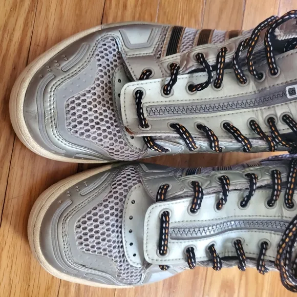 Adidas Gray Winged Sneakers