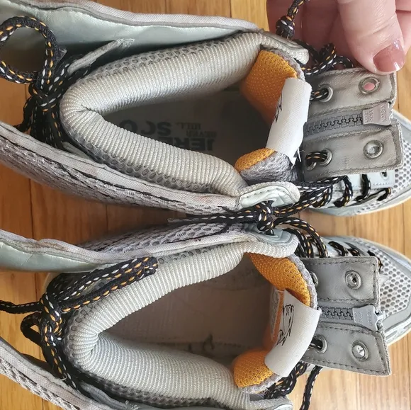 Adidas Gray Winged Sneakers