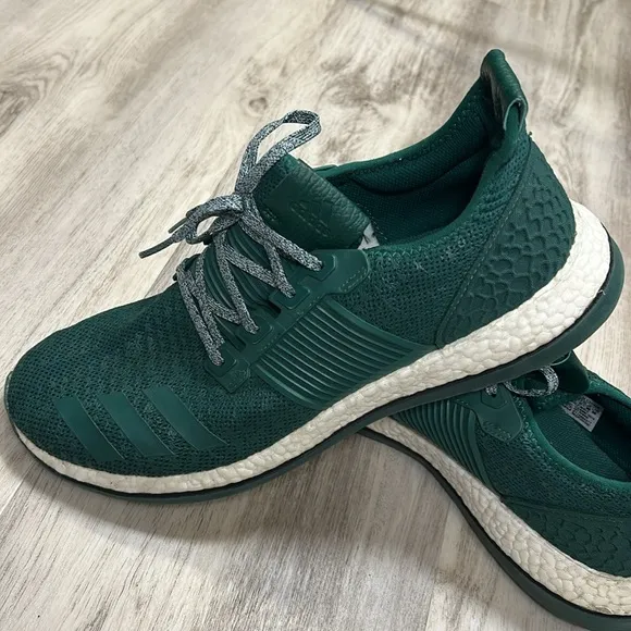 Adidas Men's PUREBOOST ZG DARK GREEN Athletic Sneakers Running Shoes / Sz 12.5