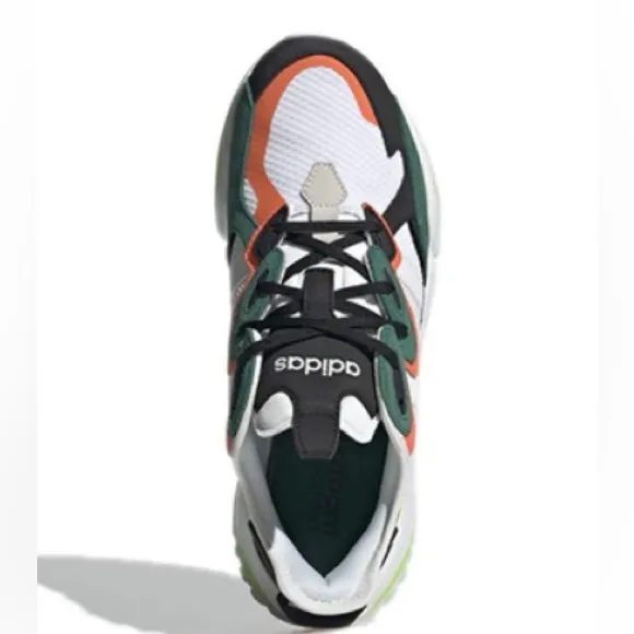 Adidas mens shoes Nirtocgarge green white orange new shoes