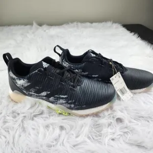 Adidas Men's Size 11.5 CODECHAOS Golf Shoes In Black &amp; Lime NWT