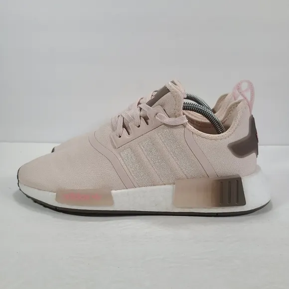 Adidas Originals NMD R1 Running Shoes Quartz Strata Brown Pink Women Size 10