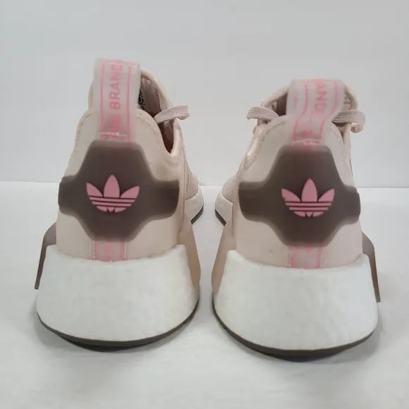 Adidas Originals NMD R1 Running Shoes Quartz Strata Brown Pink Women Size 10
