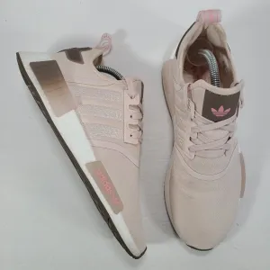 Adidas Originals NMD R1 Running Shoes Quartz Strata Brown Pink Women Size 10