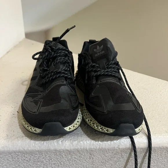 Adidas Running ZX 2K 4D Core Black Shoes Athletic Running Sneakers Men FV9027 8