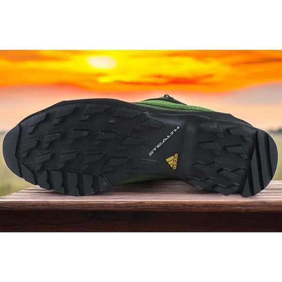 Adidas Sahale X Green Hiking Shoes FY7897 Mens 13 New Fast Shipping