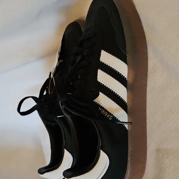 Adidas Samba W Sambae W Shoes - Black and White Womans 9 New