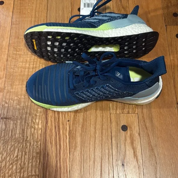 Adidas Solar Boost Trail Running Shoes Legend Marine Blue B96286 Men's Sz 6.5